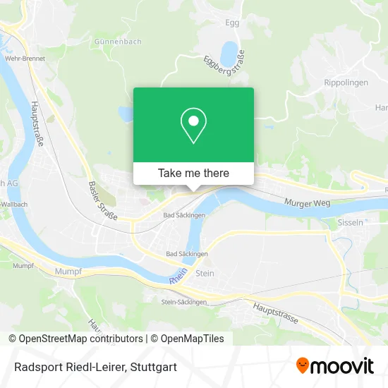 Radsport Riedl-Leirer map