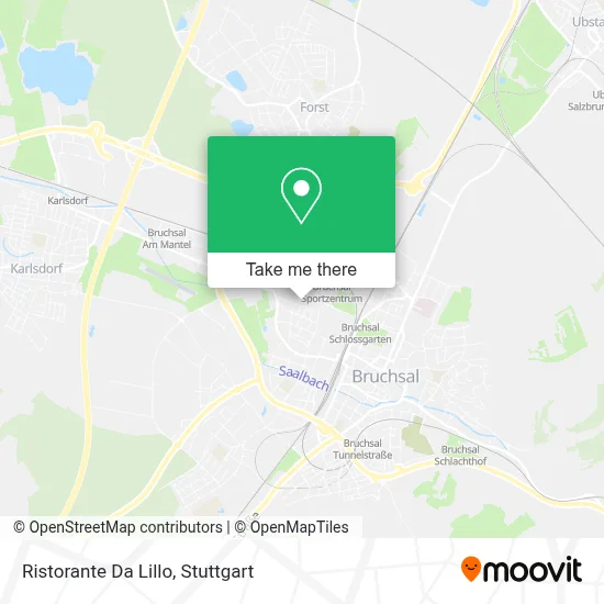 Ristorante Da Lillo map