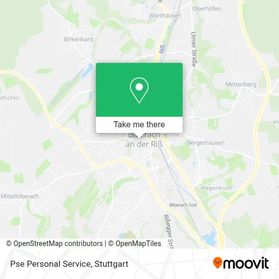 Pse Personal Service map