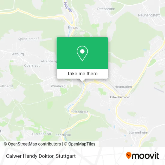 Calwer Handy Doktor map