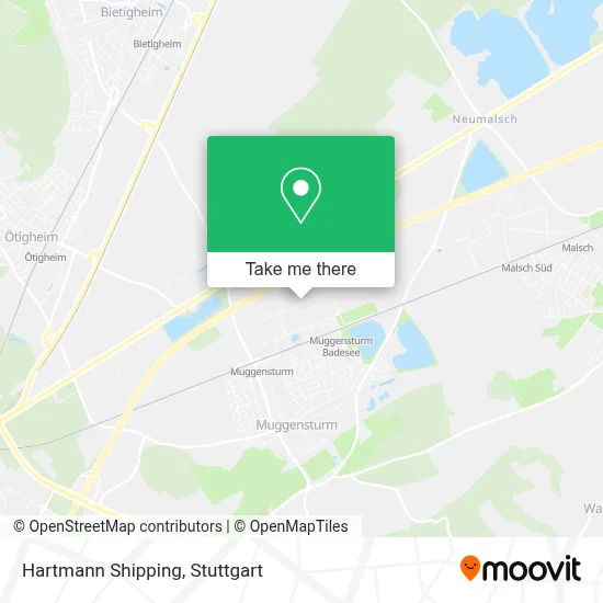 Spedition Hartmann map