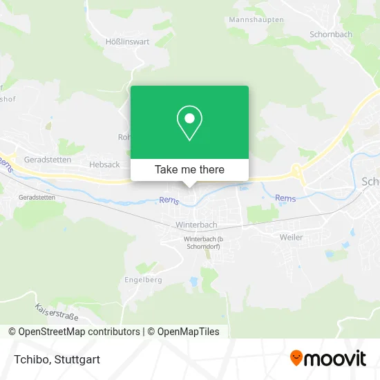 Tchibo map