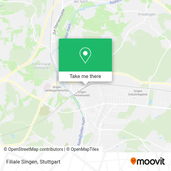 Filiale Singen map