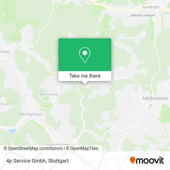 4p Service Gmbh map