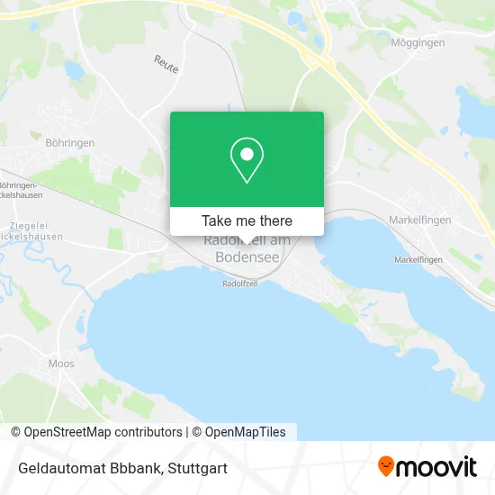 Geldautomat Bbbank map