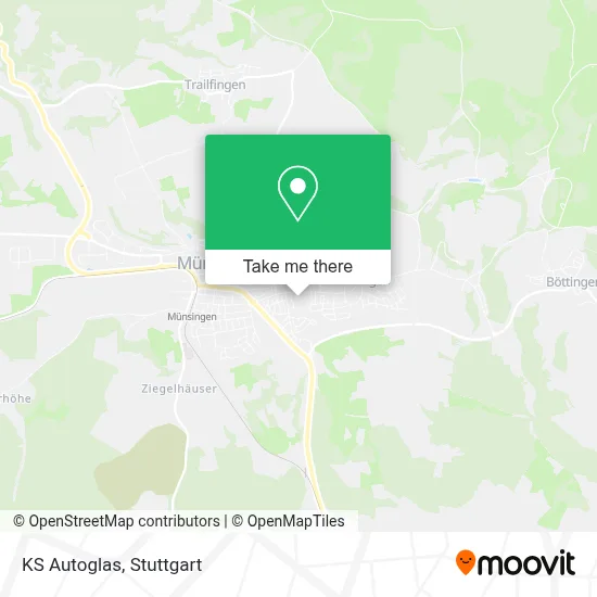 KS Autoglas map