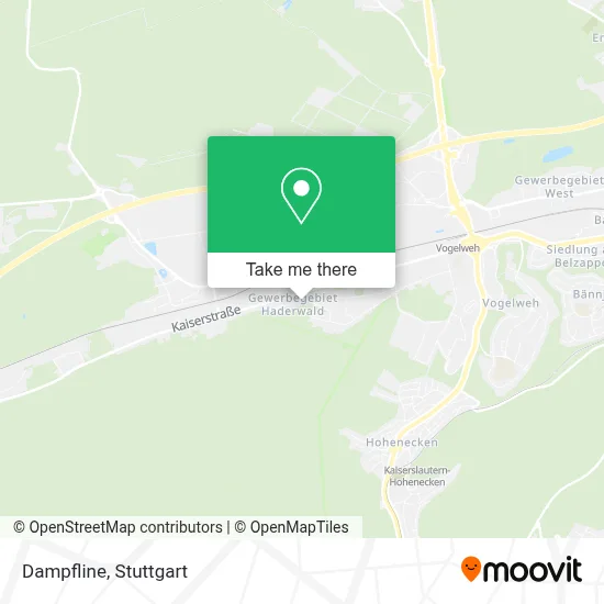 Dampfline map