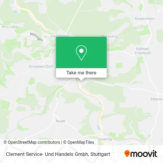 Clement Service- Und Handels Gmbh map