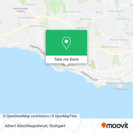 Albert Abschleppdienst map