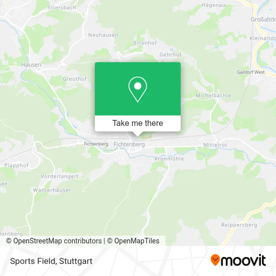 Sports Field map