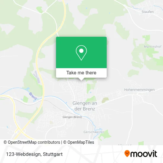 123-Webdesign map