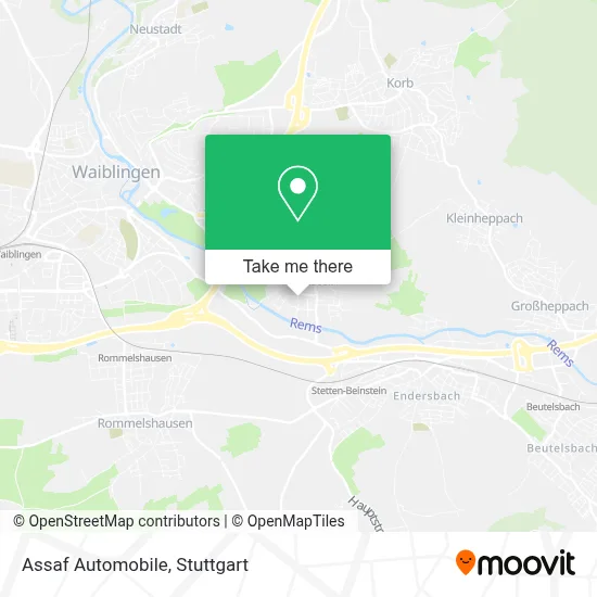 Assaf Automobile map
