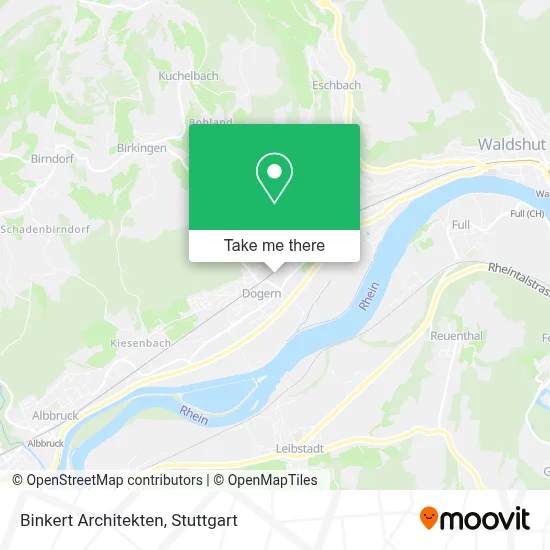 Binkert Architekten map