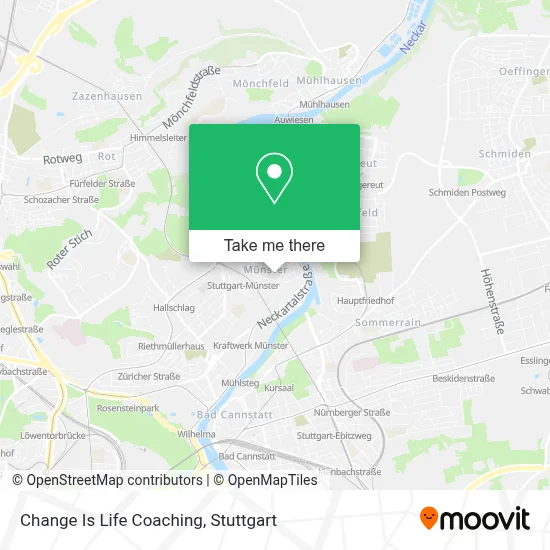 Change Is Life Coaching map