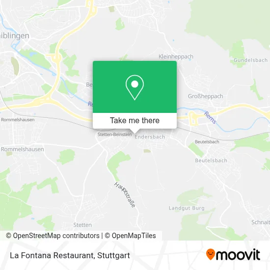 Ristorante La Fontana map