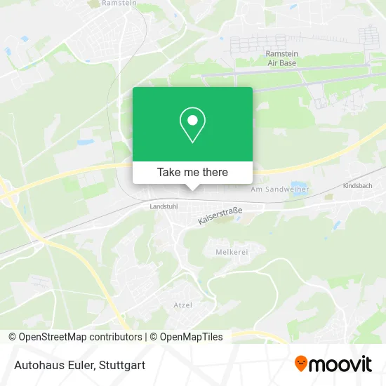 Autohaus Euler map
