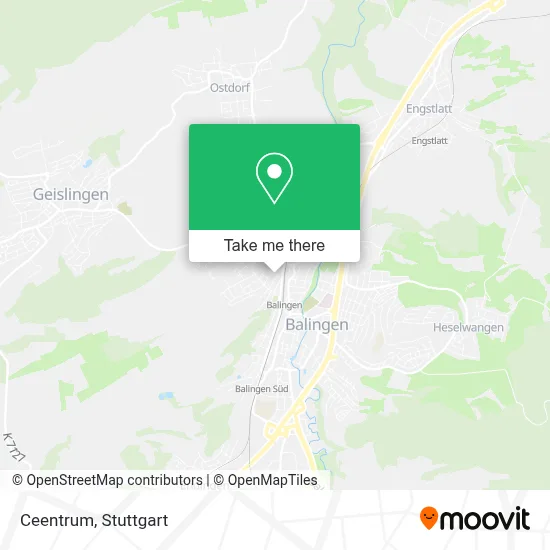 Ceentrum map