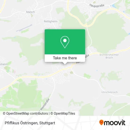 Pfiffikus Östringen map