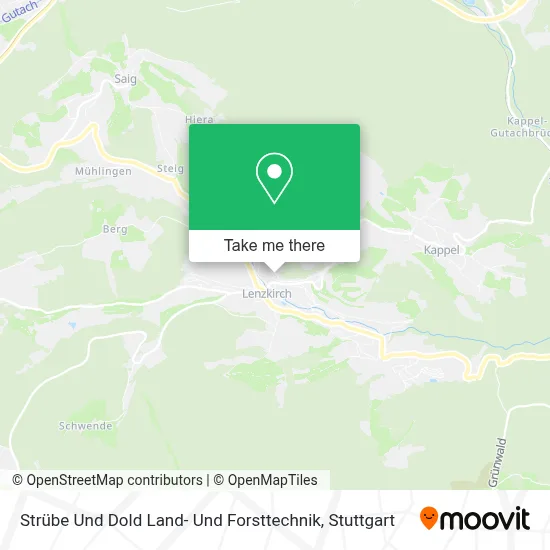 Strübe Und Dold Land- Und Forsttechnik map