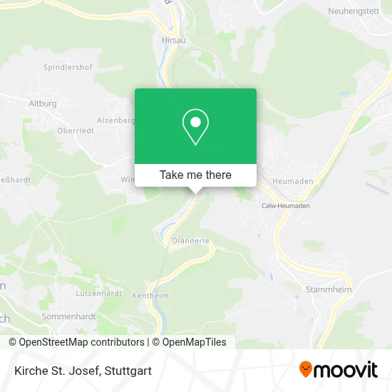 Kirche St. Josef map