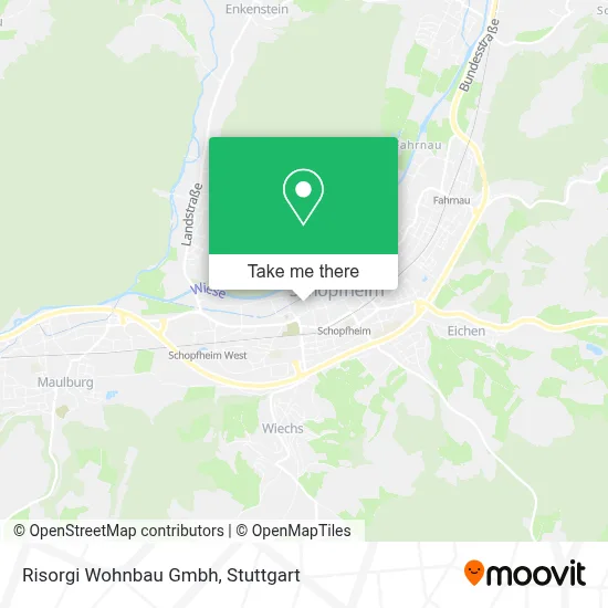 Risorgi Wohnbau Gmbh map