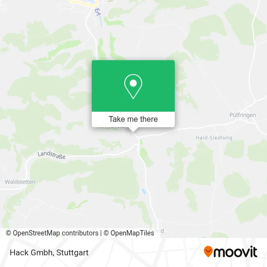 Hack Gmbh map