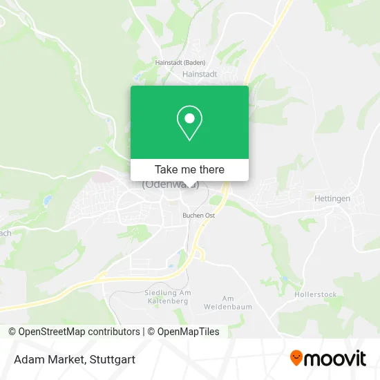 Adam Market map