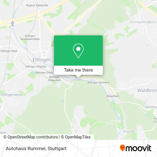 Autohaus Rummel map