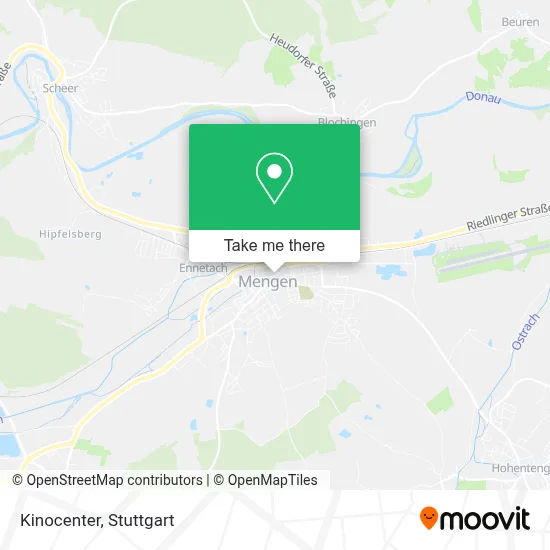Kinocenter map