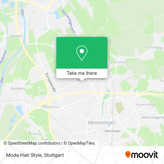 Moda Hair Style map