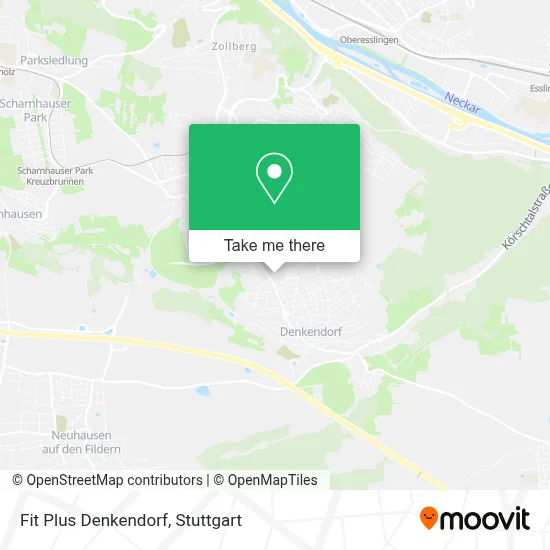 Fit Plus Denkendorf map