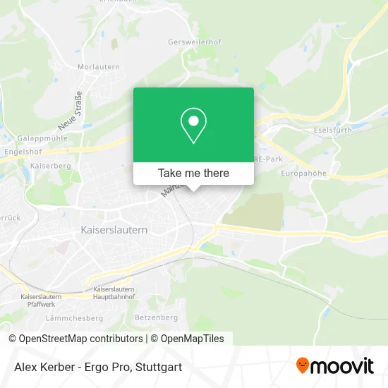 Alex Kerber - Ergo Pro map