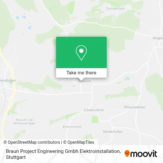 Braun Project Engineering Gmbh Elektroinstallation map