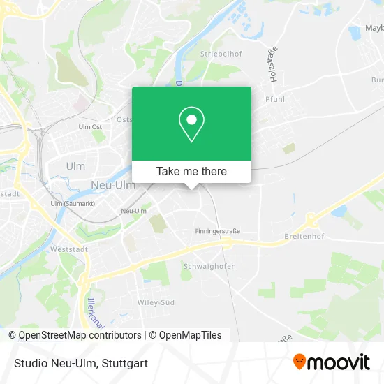 Studio Neu-Ulm map
