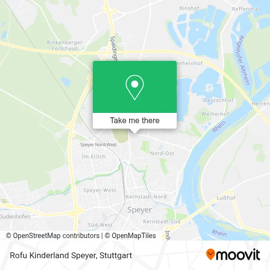 Rofu Kinderland Speyer map