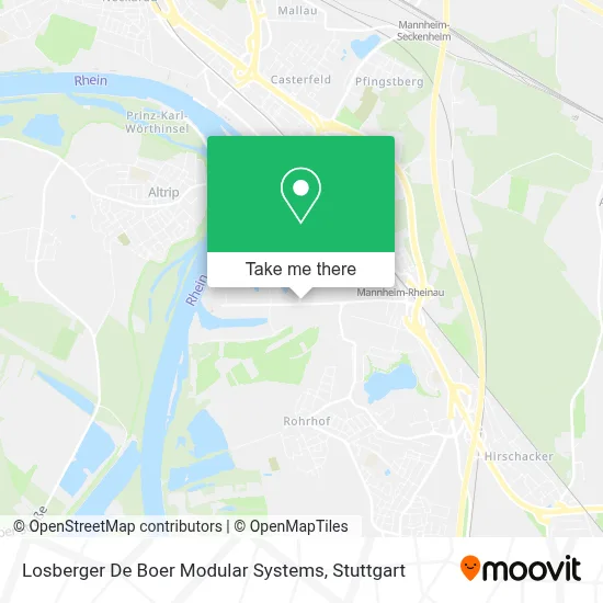 Losberger De Boer Modular Systems map