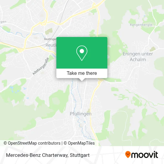 Mercedes-Benz Charterway map