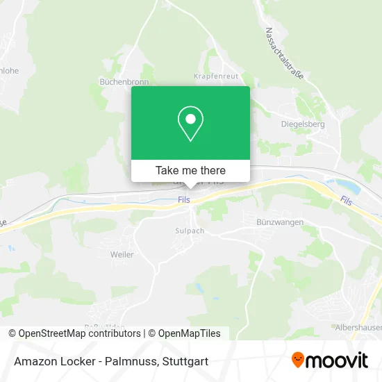 Amazon Locker - Palmnuss map