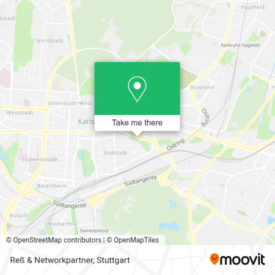 Reß & Networkpartner map