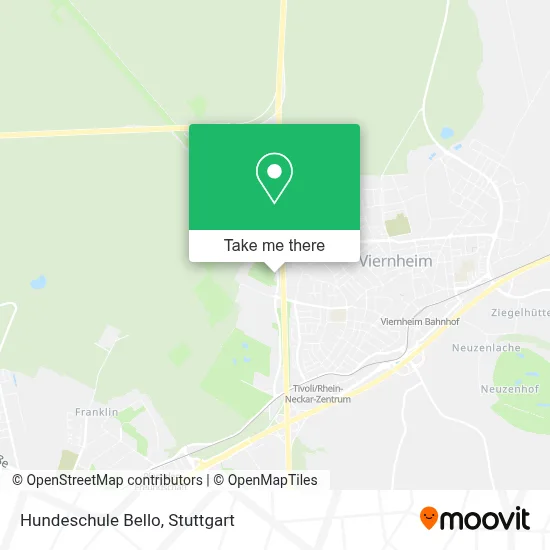 Hundeschule Bello map