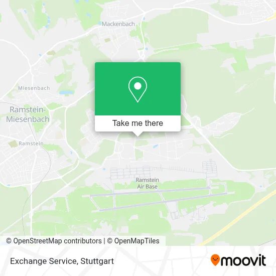 Exchange Service map