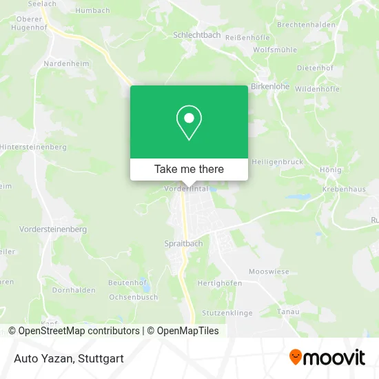 Auto Yazan map