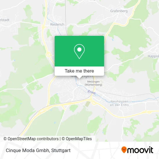 Cinque Moda Gmbh map