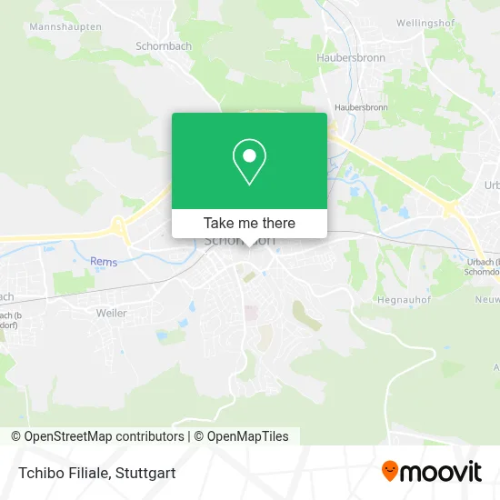 Tchibo Filiale map
