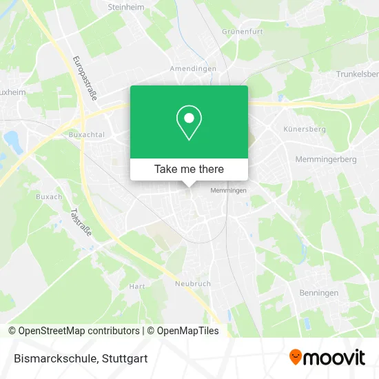 Bismarckschule map