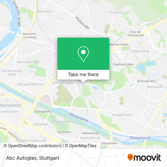 Abc Autoglas map