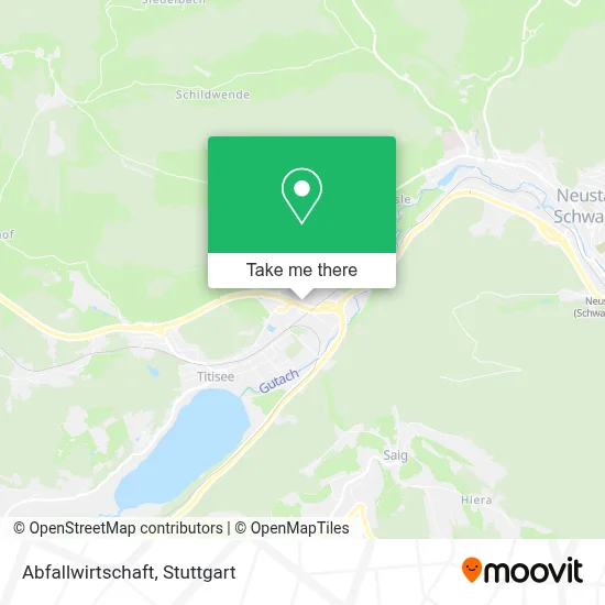 Abfallwirtschaft map