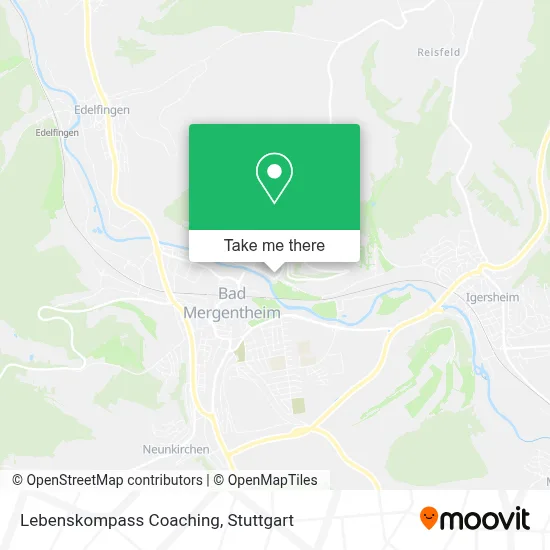Lebenskompass Coaching map
