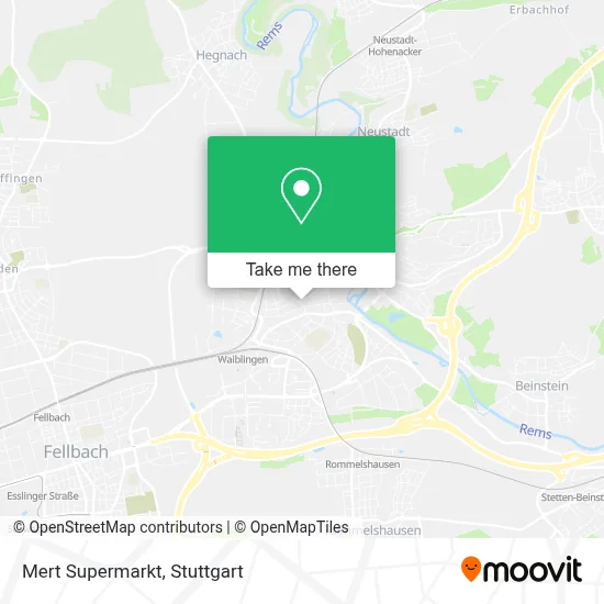 Mert Supermarkt map