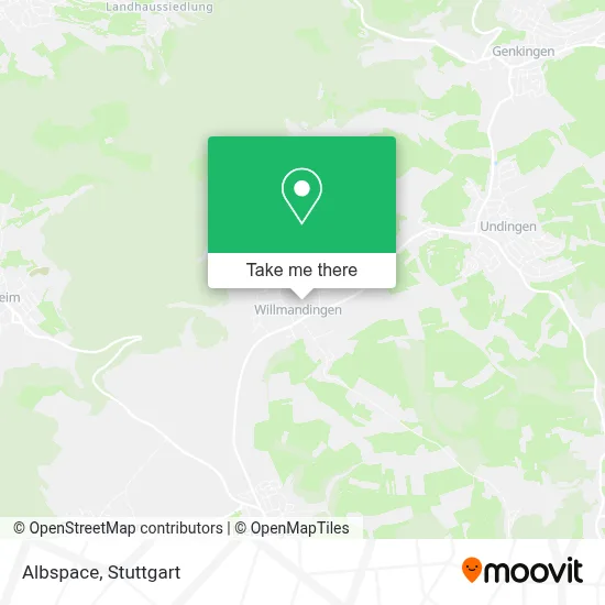 Albspace map